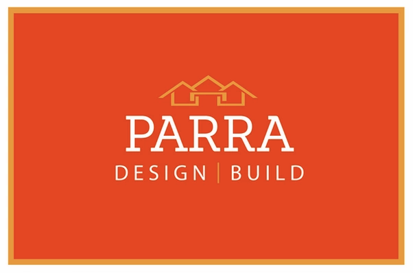 Orange Background with Parra Logo